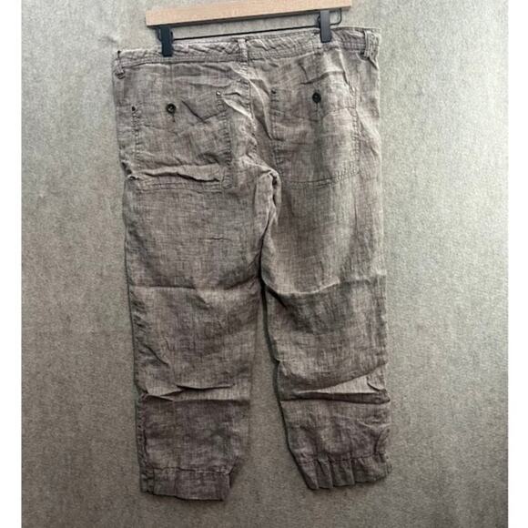 HornyToad Tan Linen Pants Size 12 - Picture 2 of 7